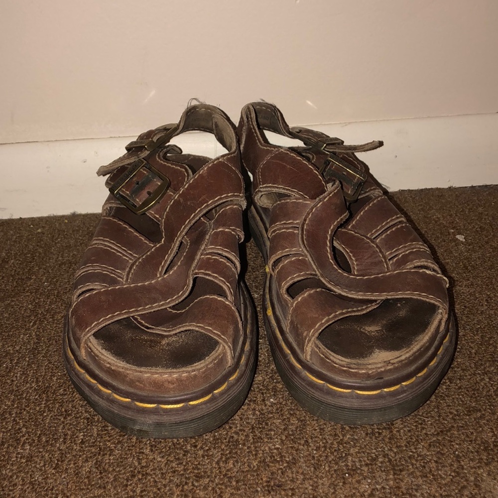 Vintage Dr. Martens platform Sandals